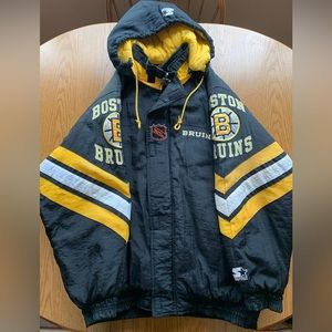 Vintage Boston Bruins jacket Starter size L